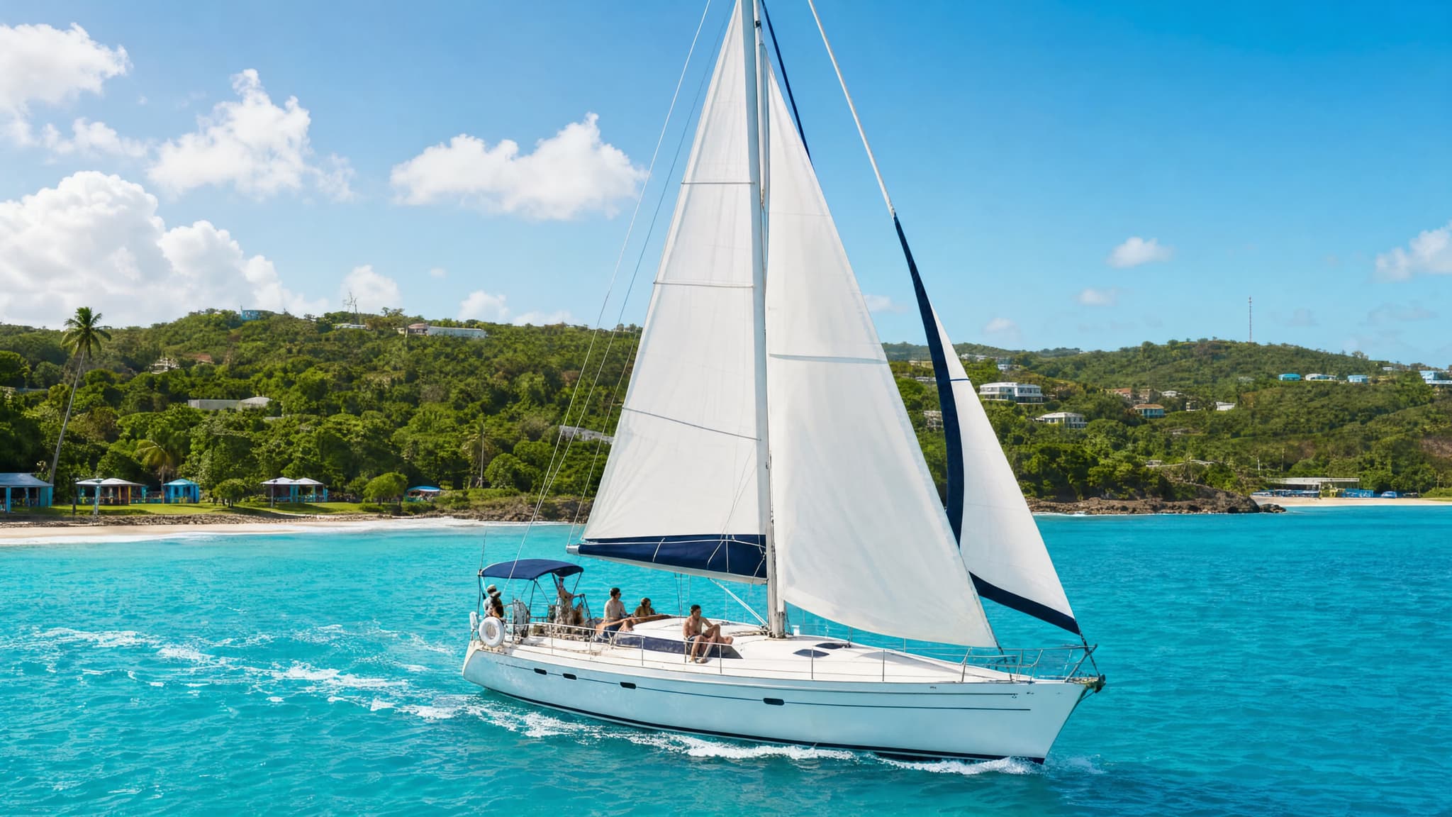 Day Sail from Fajardo with San Juan Transport