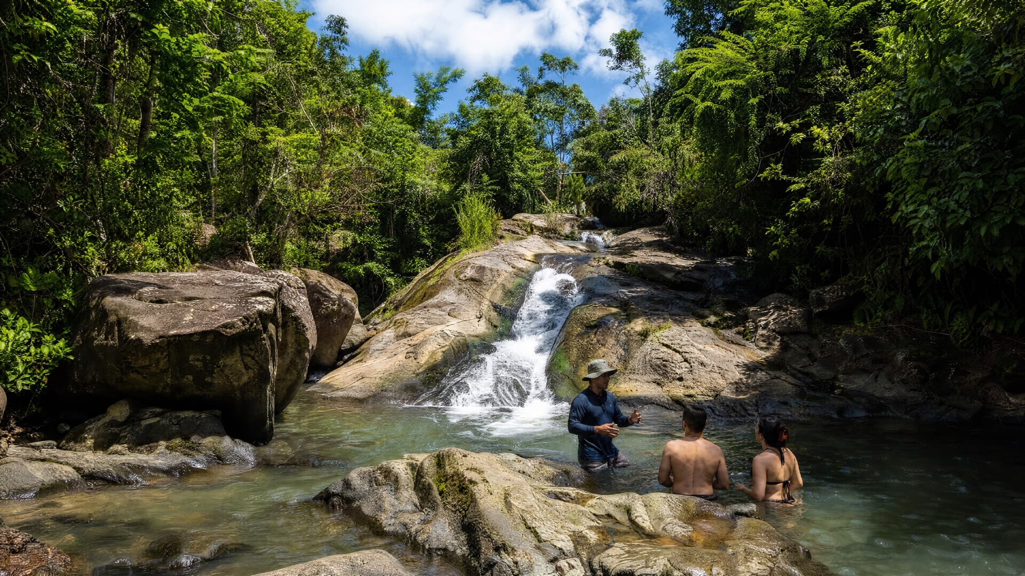 Small-Group El Yunque Waterfall and Waterslides