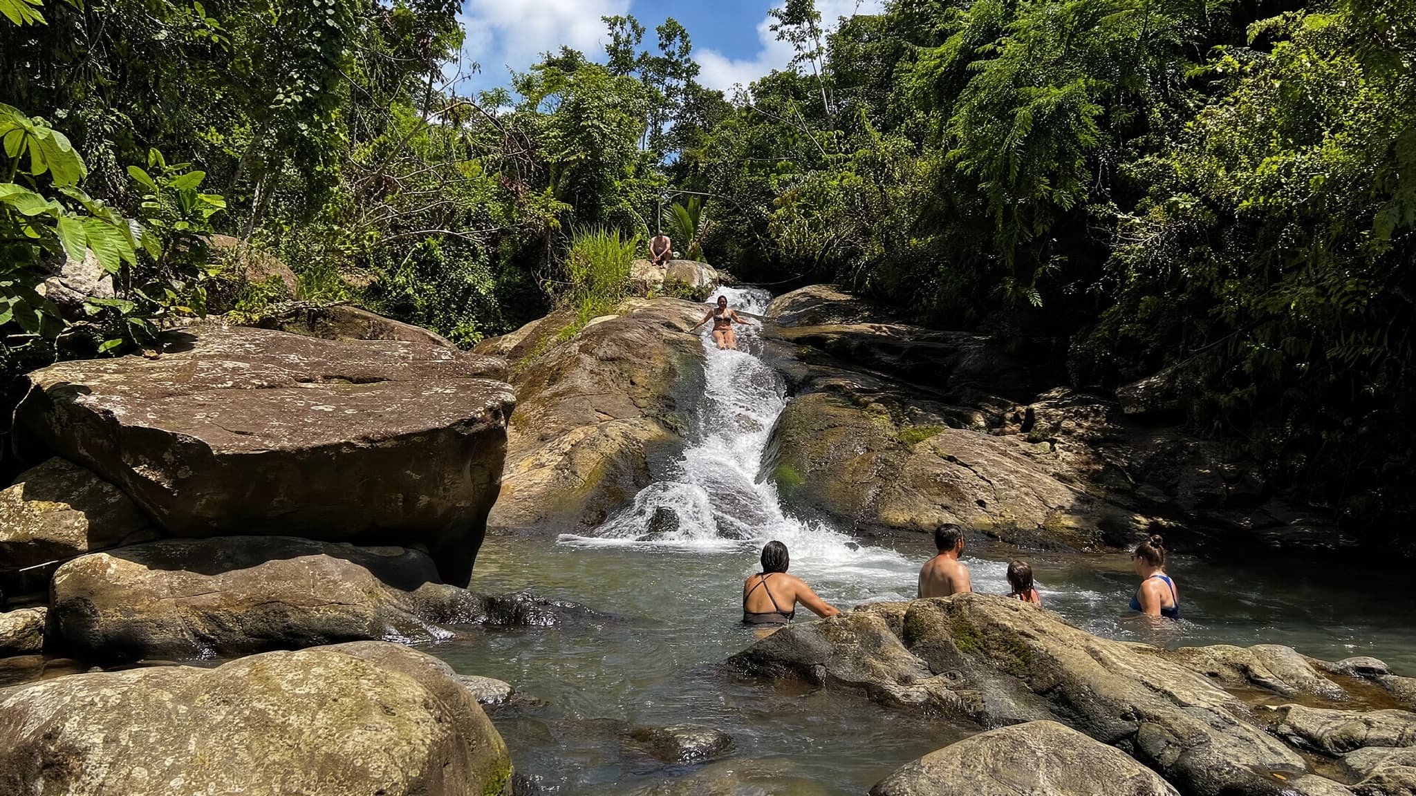 El Yunque Rainforest Waterslides, Small Group